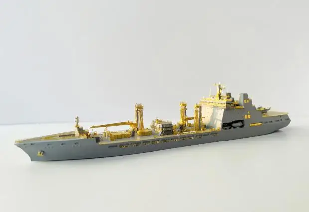 1/700 British Navy RFA Tide-class Fast Fleet Tanker Ship Self Made Assembly Of Naval Ship Model Hobby