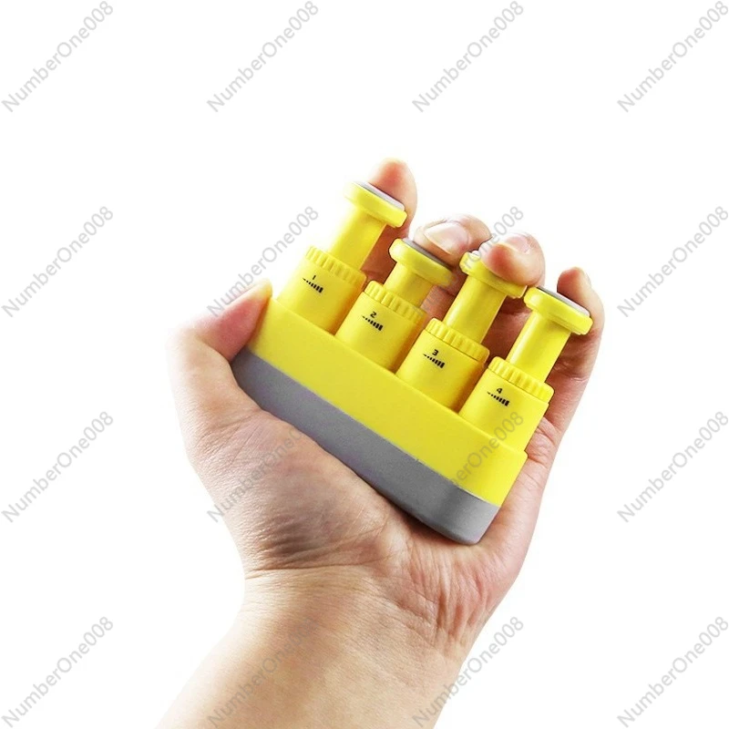 مقوي احترافي للأصابع للموسيقيين، مدرب قبضة قابل للتعديل لمشغلات البيانو الجيتار، معدات تمارين العلاج اليدوي #3