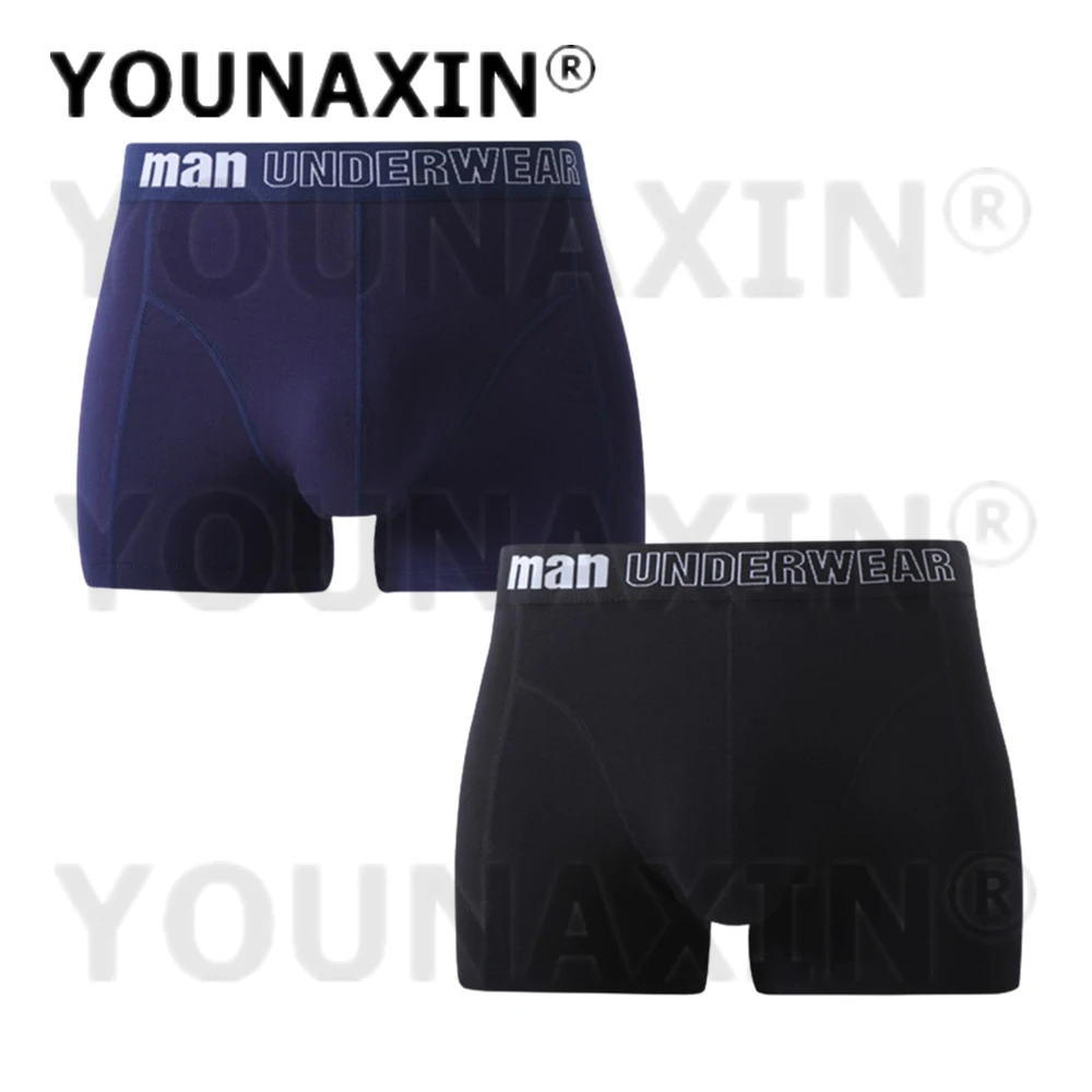 2 Piece Men Big Size Underwear Large Boxers Briefs Panties Knickers Underpant Bamboo Fiber Undies M L XL 2XL 3XL 4XL 5XL 6XL 7XL