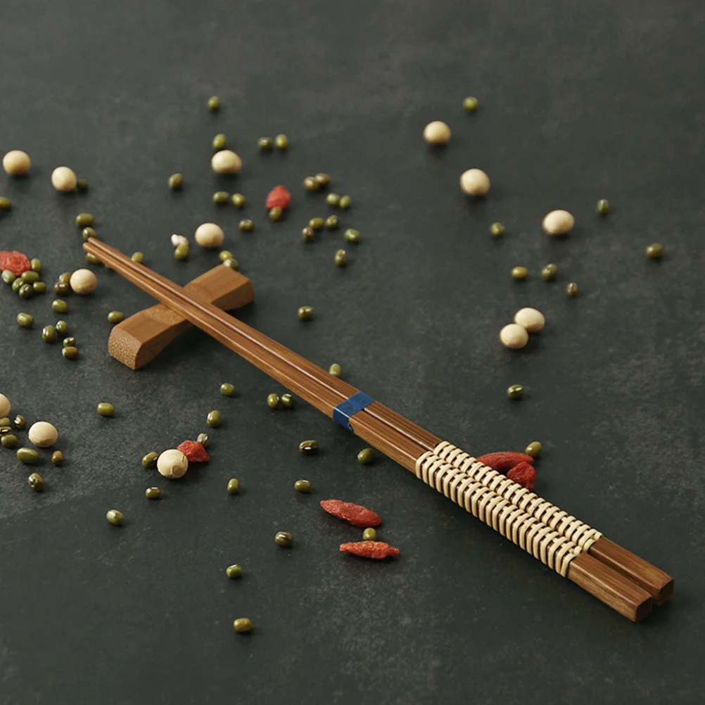 

1Pair Bamboo Hot Pot Chopsticks Long Handle Multi Purpose Chopsticks Cooking Frying Noodles Kitchen Supplies Home Use