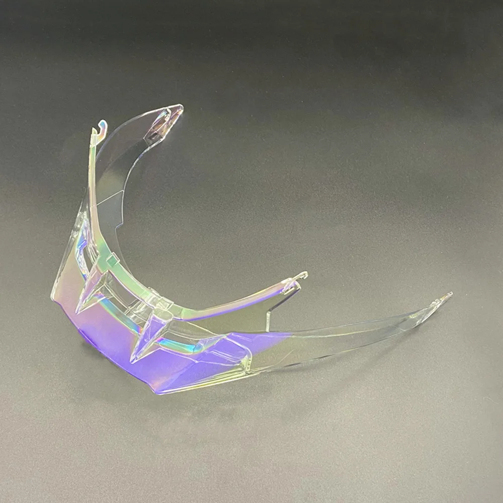 오토바이 헬멧 MOTORAX R50S 용 다채로운 스포일러 후면 트림 헬멧 스포일러 케이스 헬멧 액세서리