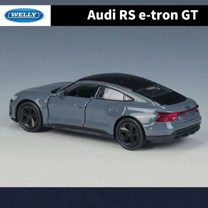 WELLY 1:36 Audi RS e-tron GT Simulation Alloy Car Model  - Suitable for Children's Toys and Collections