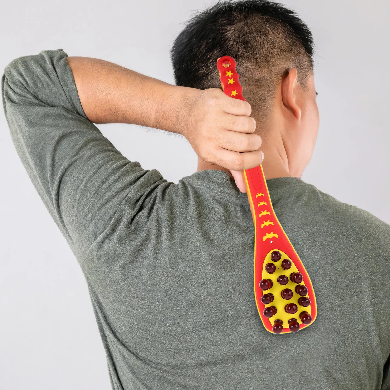 

Массажный молоток, утолщенный ударный массажер с двойной головкой для облегчения глубоких тканей, ручная массажная палочка для тела для спины