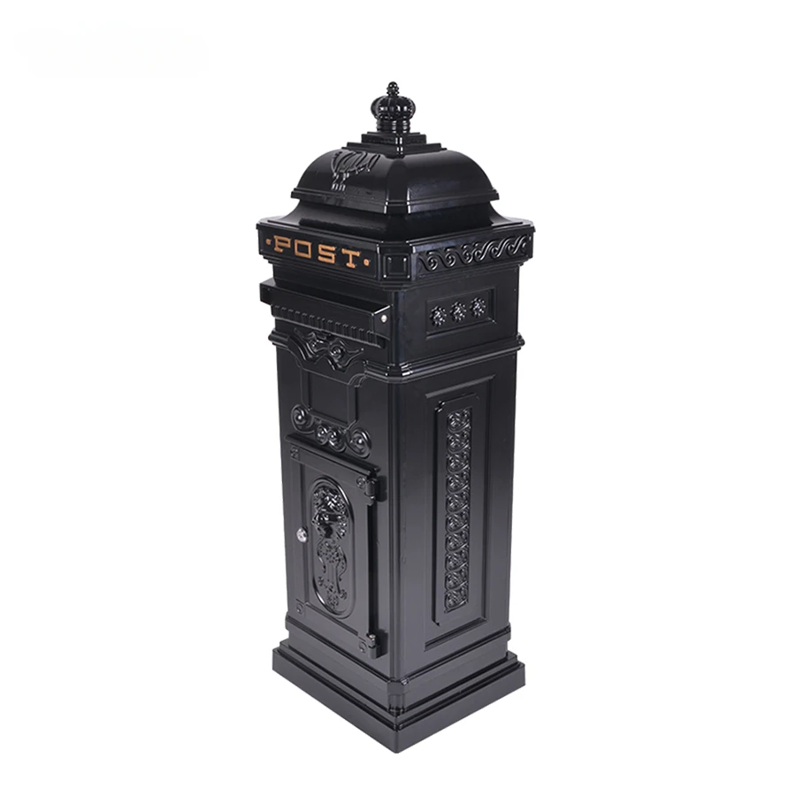 Hot Sale European Design Outdoor Vintage Waterproof Decorative Mailbox