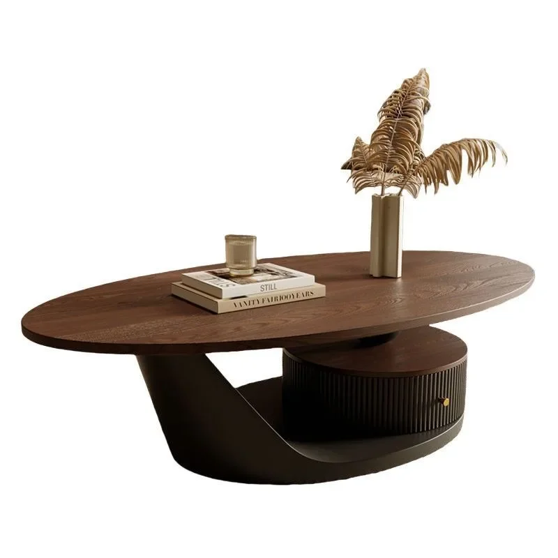 طراز العصور الوسطى، طاولة قهوة من الخشب الصلب، طراز وابي سابي، منزل بسيط حديث، غرفة معيشة صغيرة، طاولة شاي راقية مصممة #1