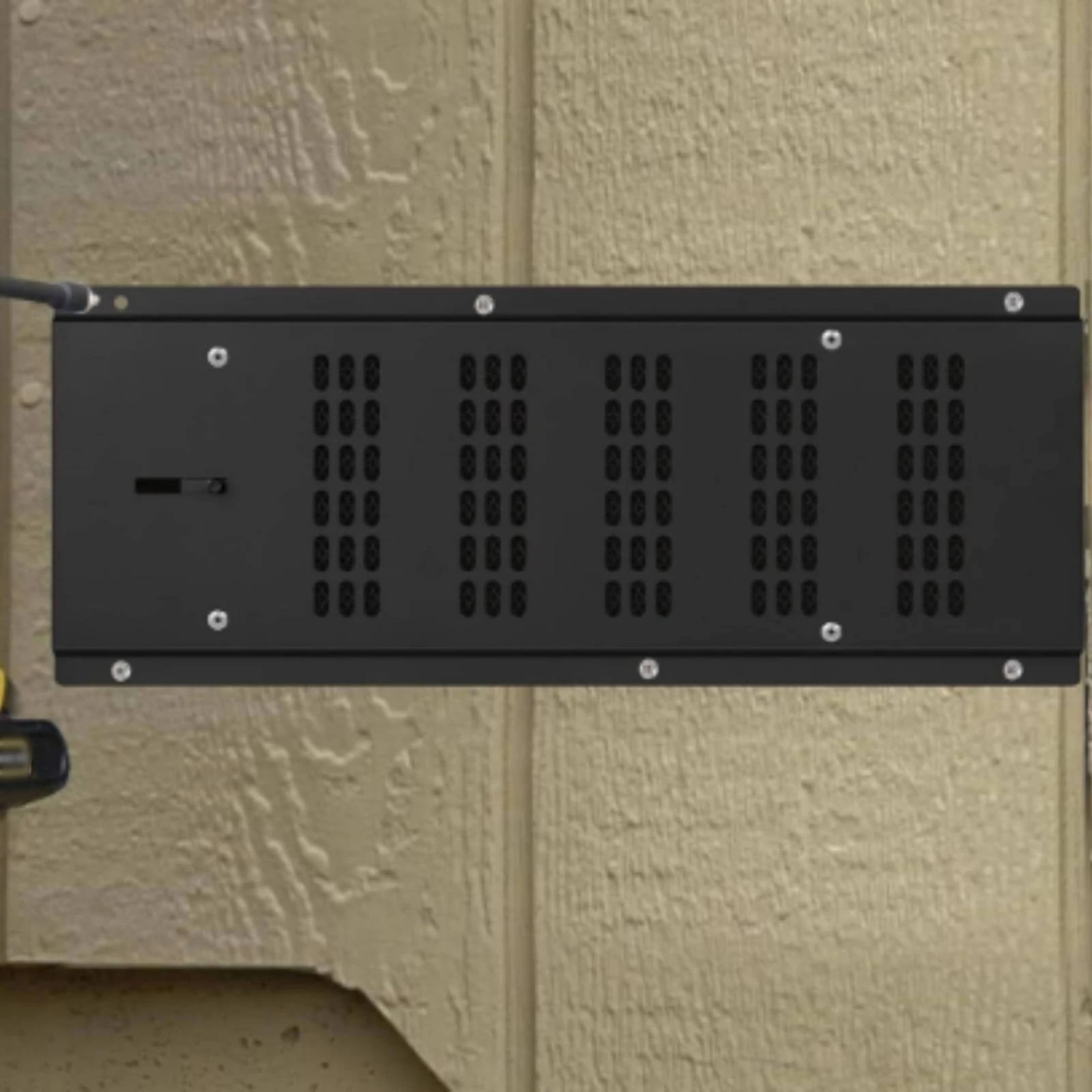 Crawl Space Vent Cover Screw-on Crawlspace Vent Cover Perforated Rectangular for Basement