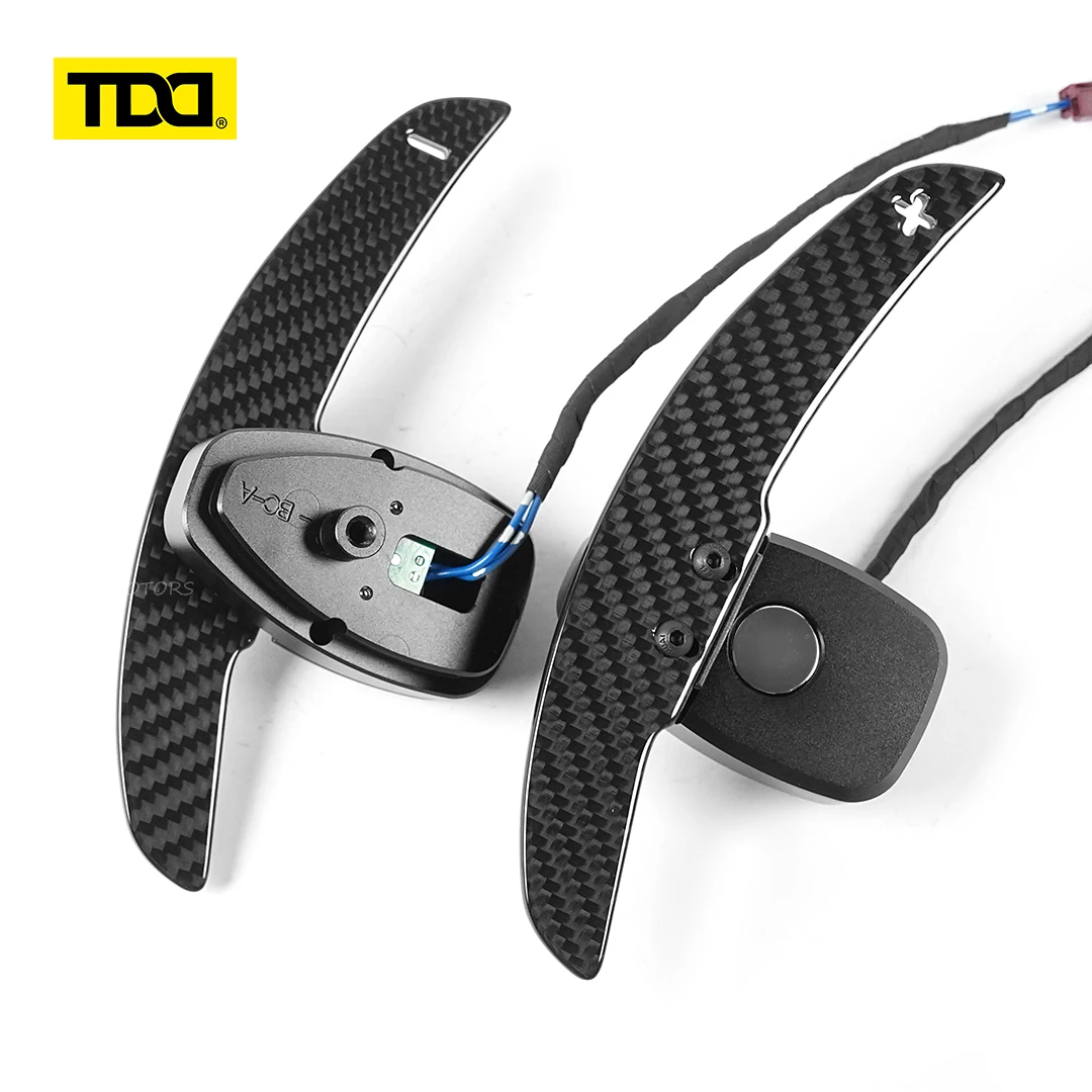 

TDD Glossy Carbon Fiber Magnetic Paddle Shifters For Mercedes Benz A B C CLA CLS E G GLA GLC GLE GLS S SL 2014-2021