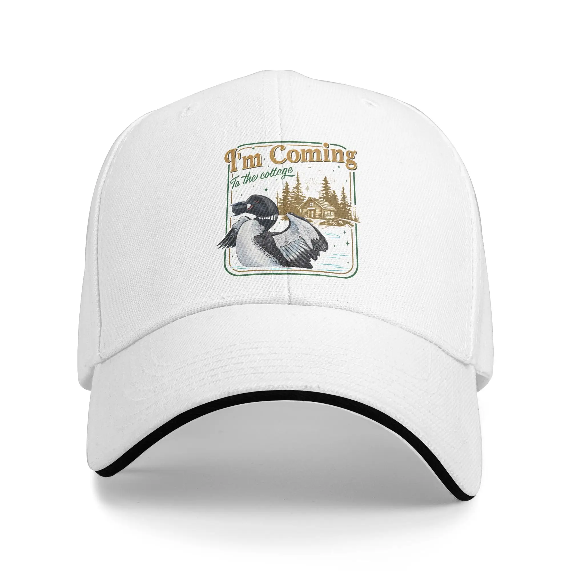IAm Coming To The Cottage, LGBT Hockey, Team Hollanov & Rosanov Baseball Cap  Outdoor Sports Sun Hats Unisex Baseball Caps