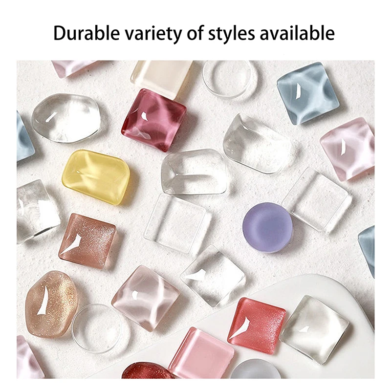 False Nail Tips Color Card Display Shelf Clear Nail Swatches Color Card Gel Polish Bear/Flower Shape Nail Art Sample Stand