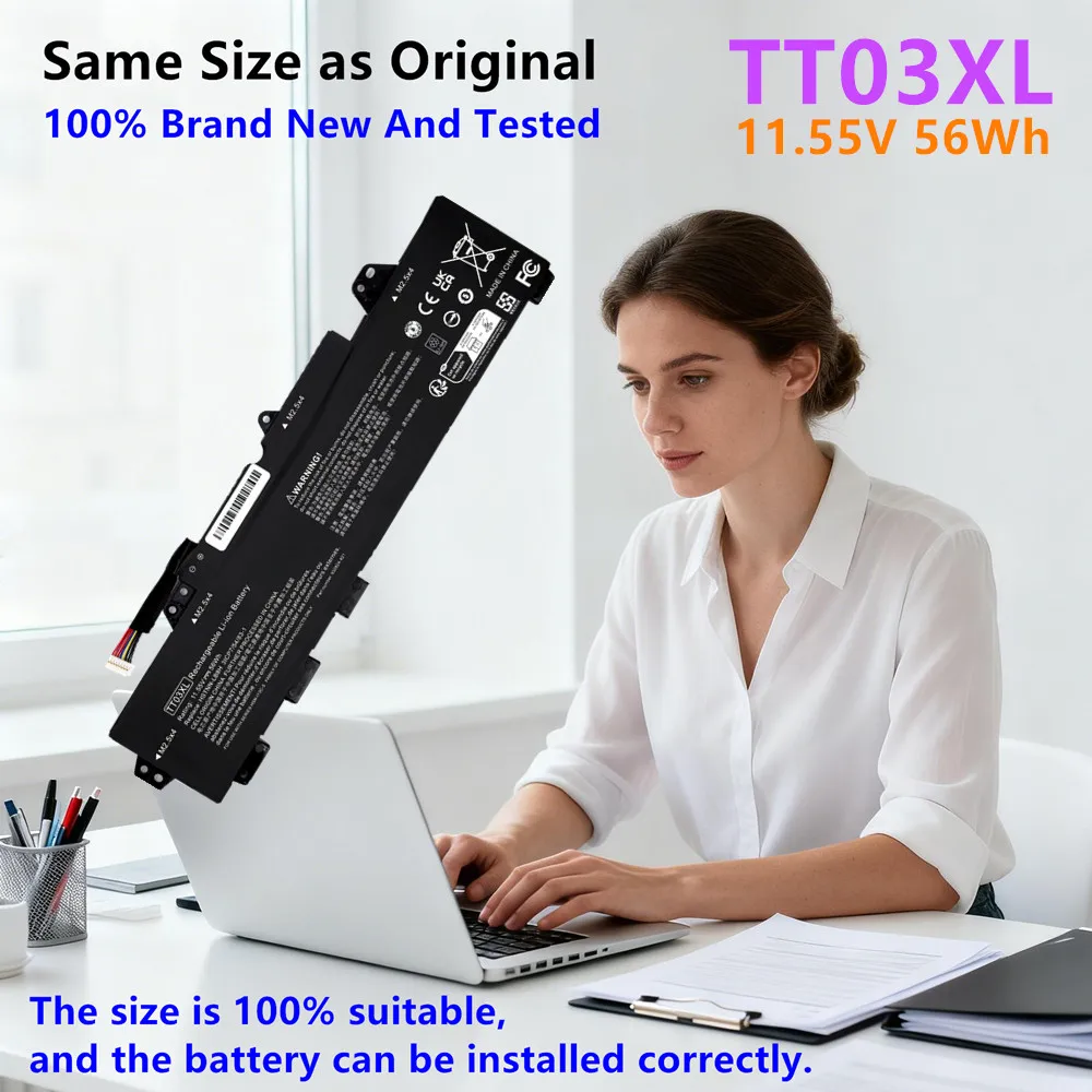 TT03XL Laptop Battery For HP EliteBook 850 G5 G6 Series Notebook ZBook 15U G5 G6 HSTNN-UB7T HTNN-DB8K HSTNN-LB8H 932824-1C1