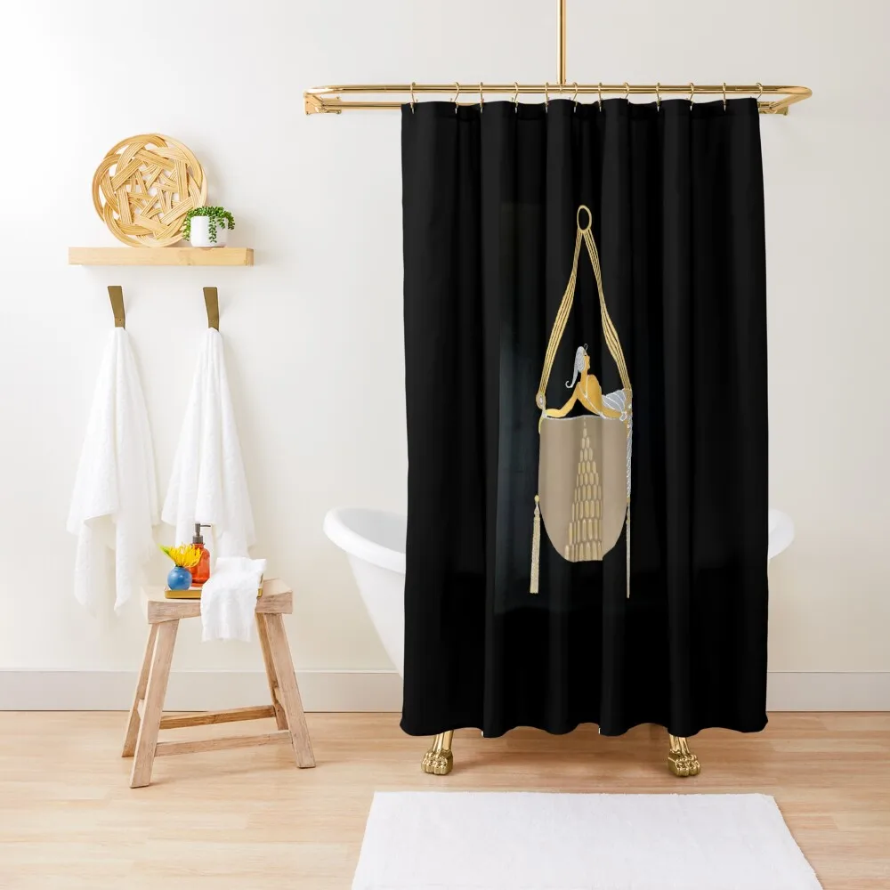 

TRIBUTE TO ERTE Shower Curtain Shower For Bathrooms Bathroom Box Waterproof Fabric Shower In The Bathroom Curtain