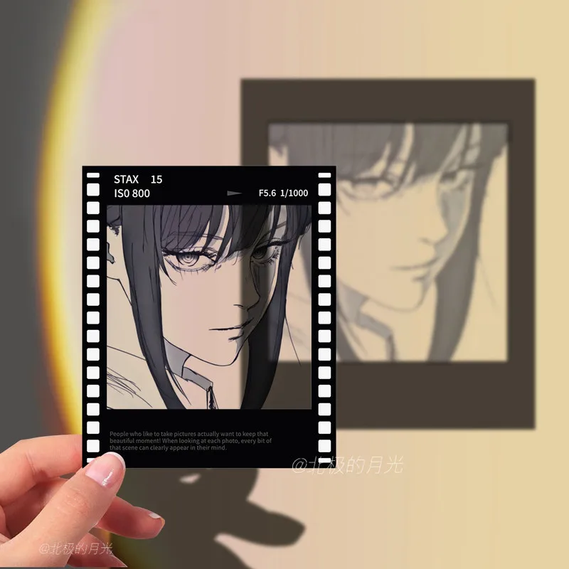 Carte transparente à collectionner Stax Anime Chainsaw Man Makima Reze pour les amateurs d'anime, décoration de la maison, cadeau pour un ami