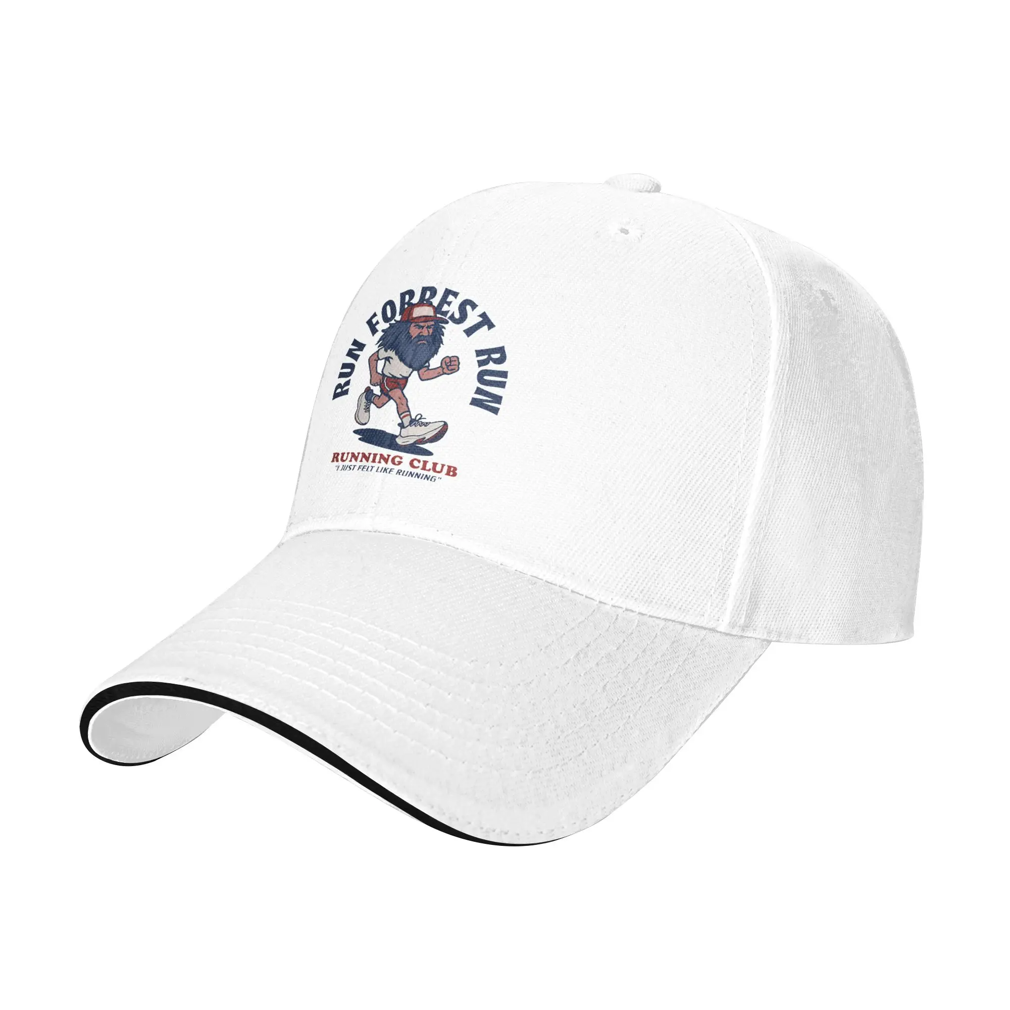 Run Forrest Run Running Club Caps For Men Women Stylish Baseball Cap  Snapback Hat Golf Headewear Adjustable Fit