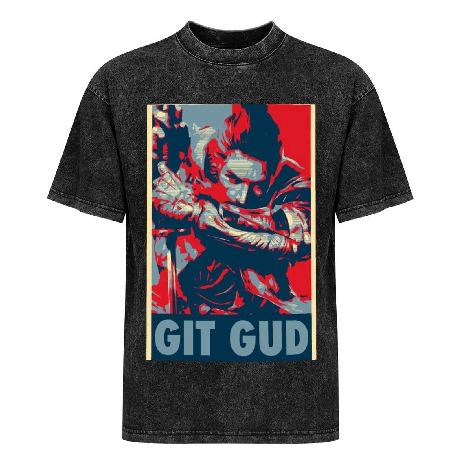 

Sekiro: Shadows Die Twice T-Shirt Vintage wash cotton comfortable short-sleeved men's and women's shirts