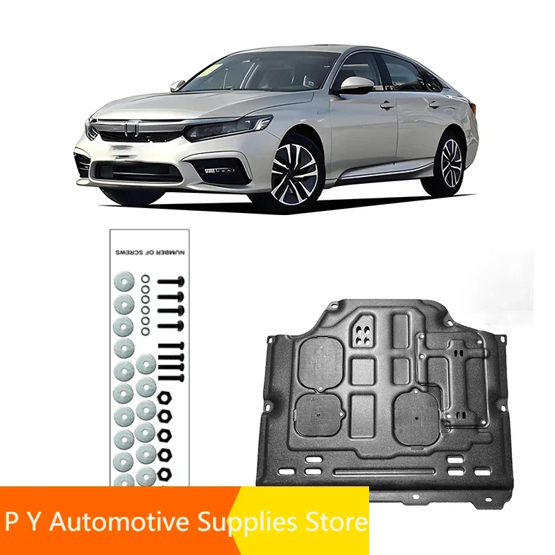 

Under Engine Guard Splash Shield Mud Fender Cover Plate Fender Mudguard Protector For Honda INSPIRE 2019-2024 1.5T Car Black