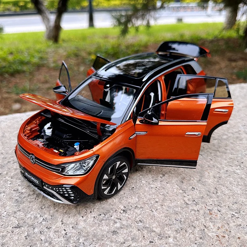 1:18 VW ID6 ID.6 ID.6X Alloy New Energy Car Model Diecast Metal Electric Vehicles Car Model Simulation Collection Kids Toys Gift