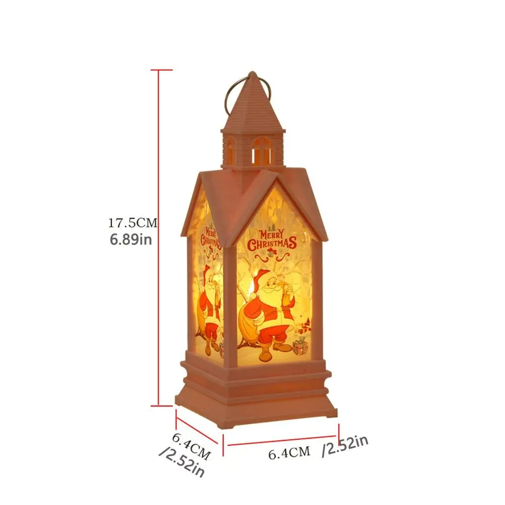 Świąteczna latarnia wiatrowa LED Łoś jeleń Choinka Świąteczna latarnia Świętego Mikołaja Bałwan Święty Mikołaj Bałwan Wiszące latarnie