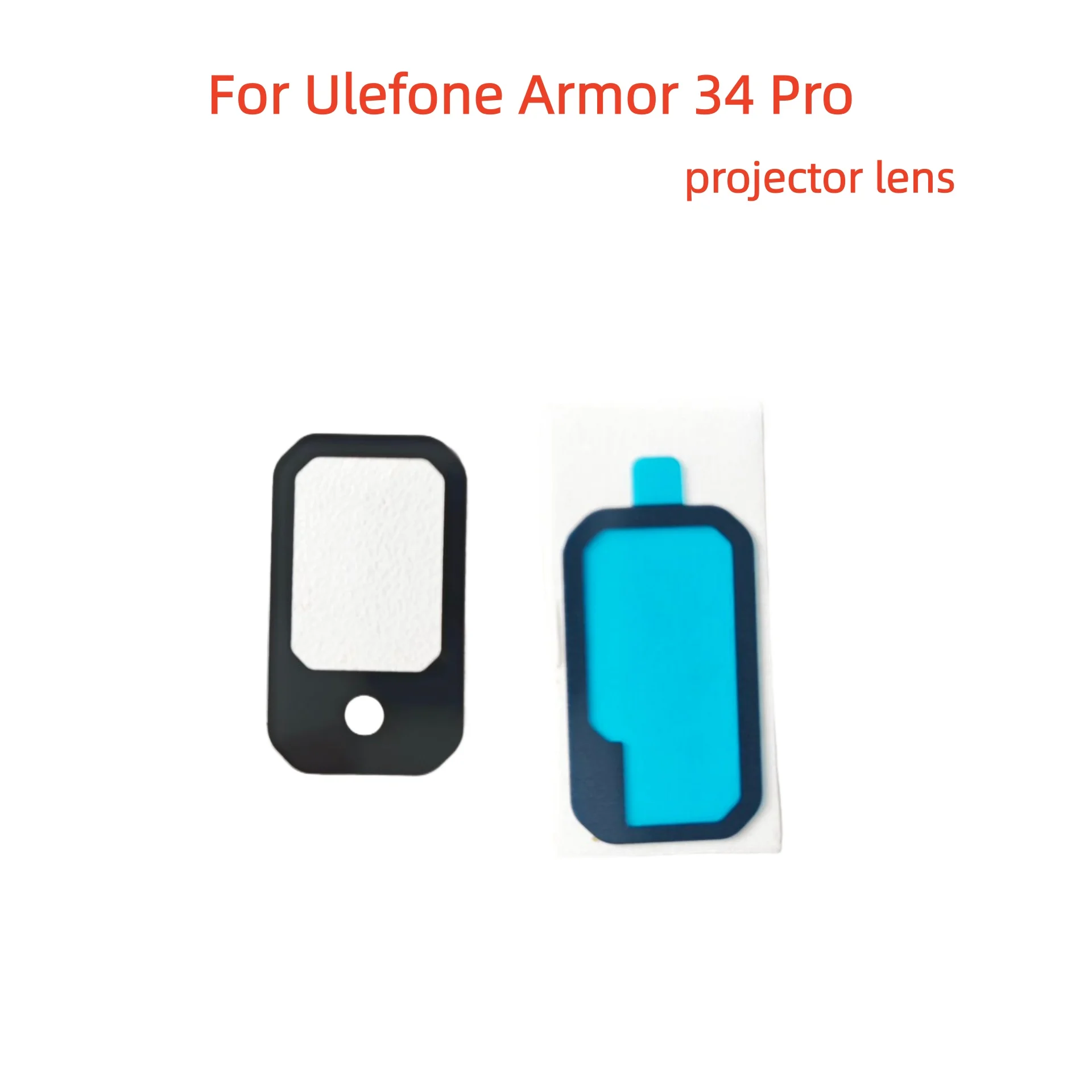 Pop New Original For Ulefone Armor 34 Pro Phone Under Laser Projector Lens Glass Cover Projection Repair Parts