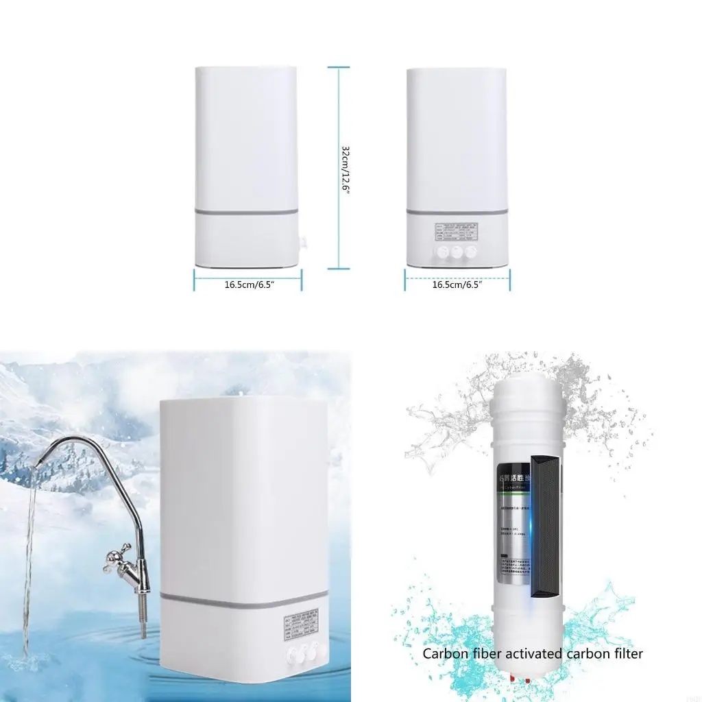 

19qe Kitchen Water Filter 4 -ступенчатый набор очистки воды для очистки воды