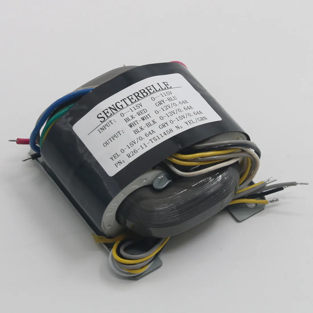 R26 R Core Audio Power Transformer Dual 12V Dual 15V Suitable For Preamplifier DAC Decoding