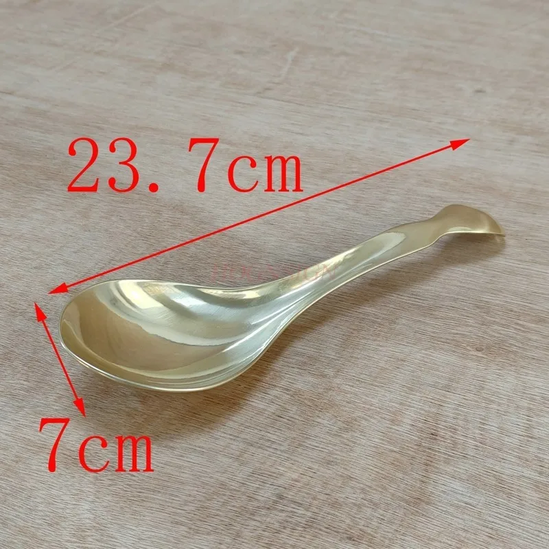 gua sha massage tools Brass scraping board natural horn Body massagers scraping plate Spoon type copper scraping tool