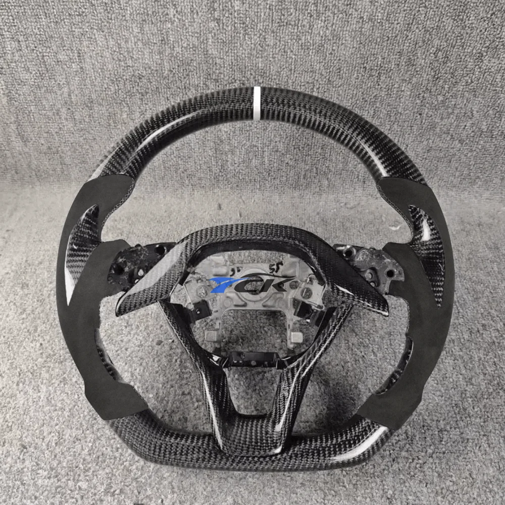 

Carbon Fiber Alcantara Steering Wheel For Honda Accord 10th gen 2018 2019 2020 2021 2022 2023