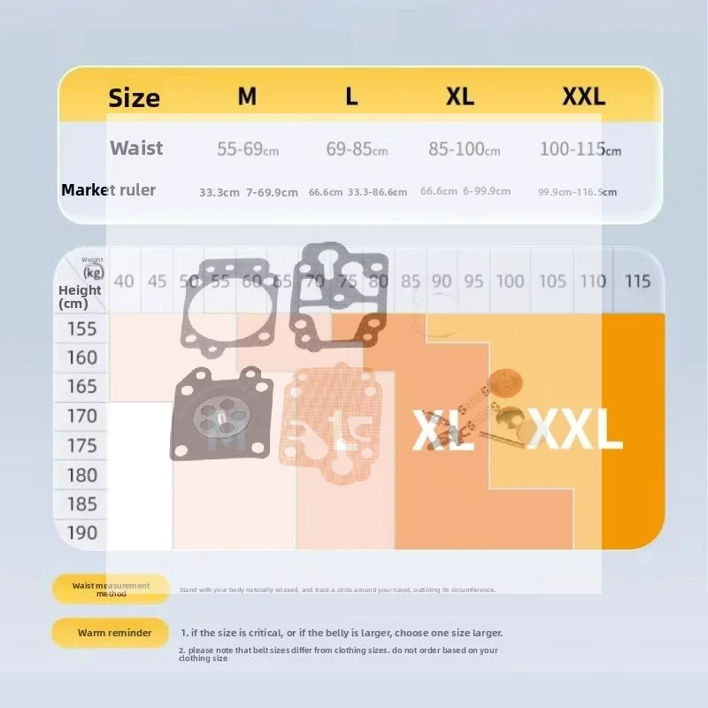 Unisex Lumbar Support Belt 360° Surround Pressure Dual Support System Ideal Gift for Sedentary People Daily Waist Care