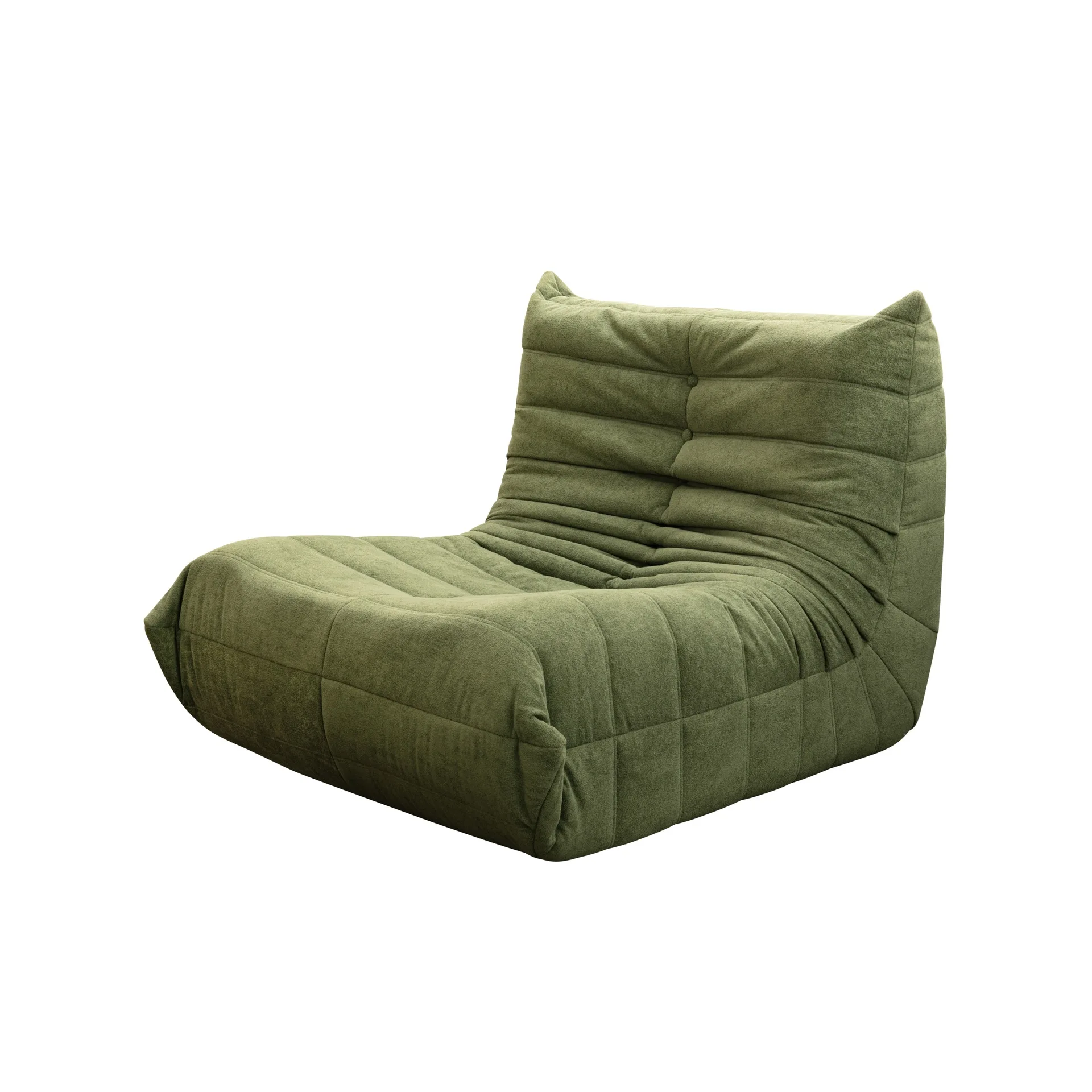 

Caterpillar Lazy Sofa Cream Internet Celebrity Reclining Casual Triple Modern Living Room Bedroom Compression Sofa