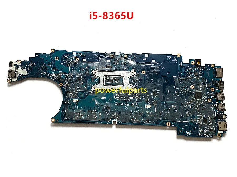 For DELL LATITUDE 5500 Motherboard 0TW56W CN-0TW56W EDC50 LA-G901P I5-8365U Working Ok