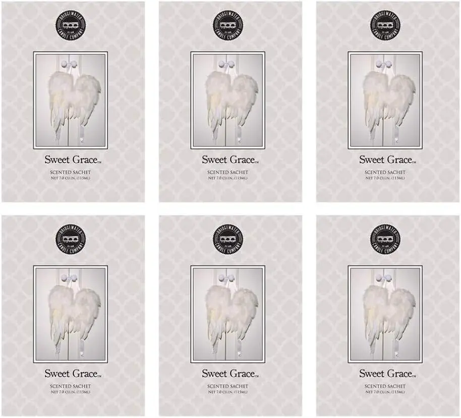 

Candle Sachet Air Freshener Bag for Home or Car 6 Pack-Sweet Grace