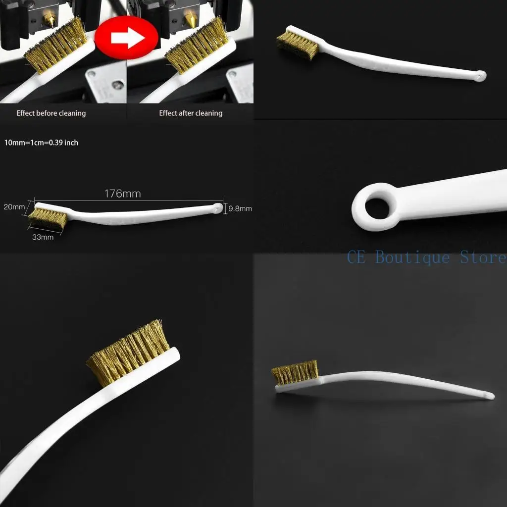 652F Медная щетка -принтер очистить насадку для очистки rust rust rust rust ruite rate rate mk8 для головы