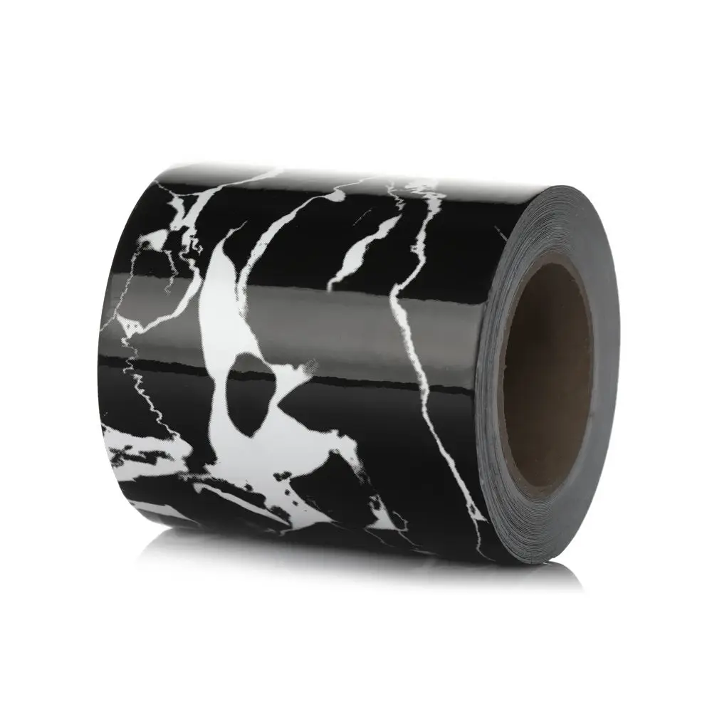 Living Room Self-adhesive Vinyl Decals Waterproof Wall Border Stickers Waist Line Wallpaper Baseboard Marble