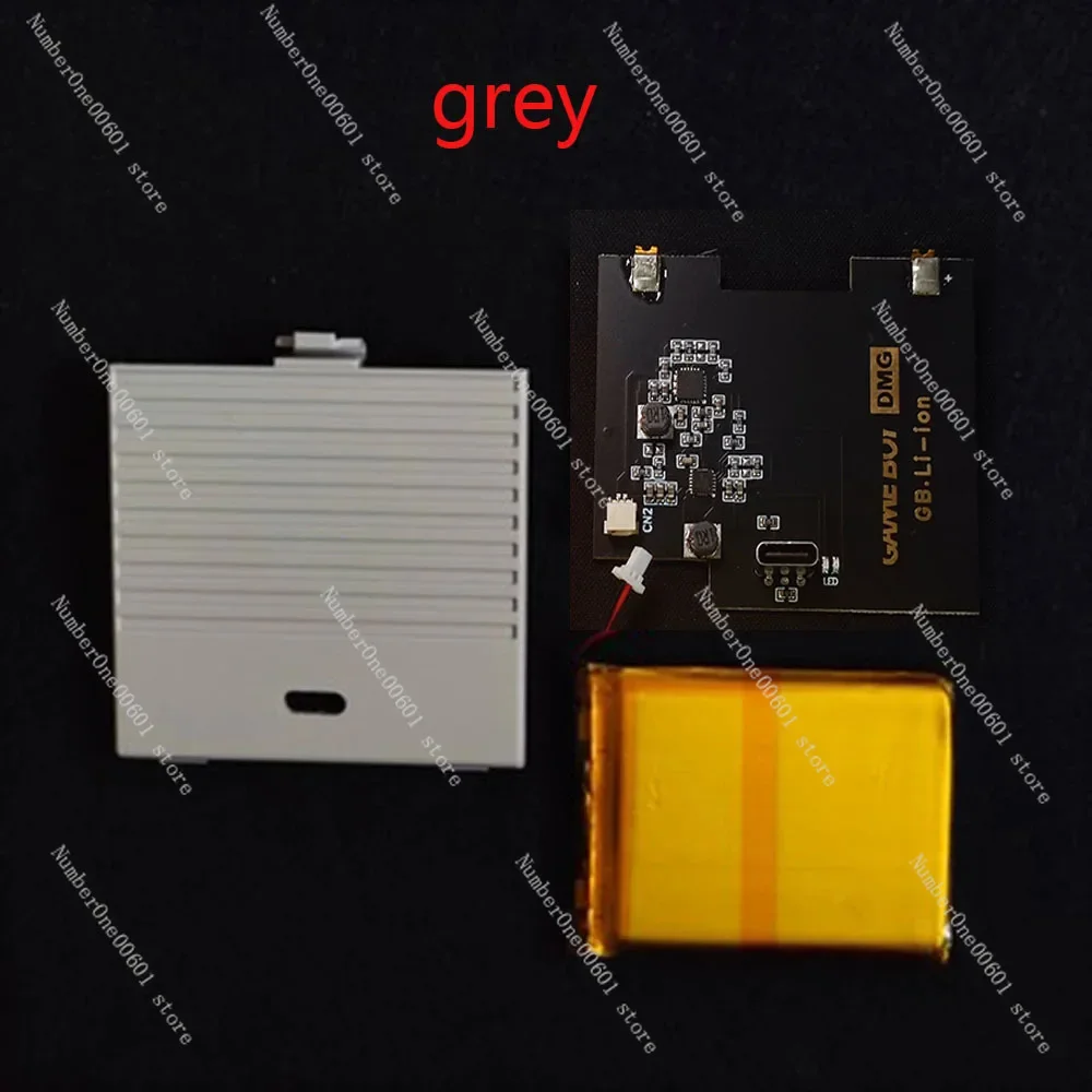 2500mAh Rechargeable Lithium Battery for GameBoy DMG GB Charging Module Support High Brightness