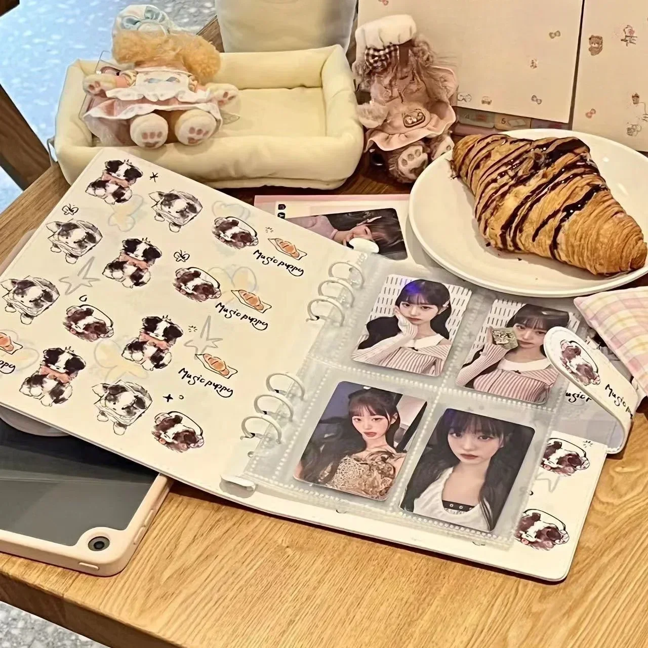 A5 Kpop Idol Photocards Holder PU Photo Album Photocard Binder Collect Book Album for Photographs Photo Card Supplies 포토카드 용품