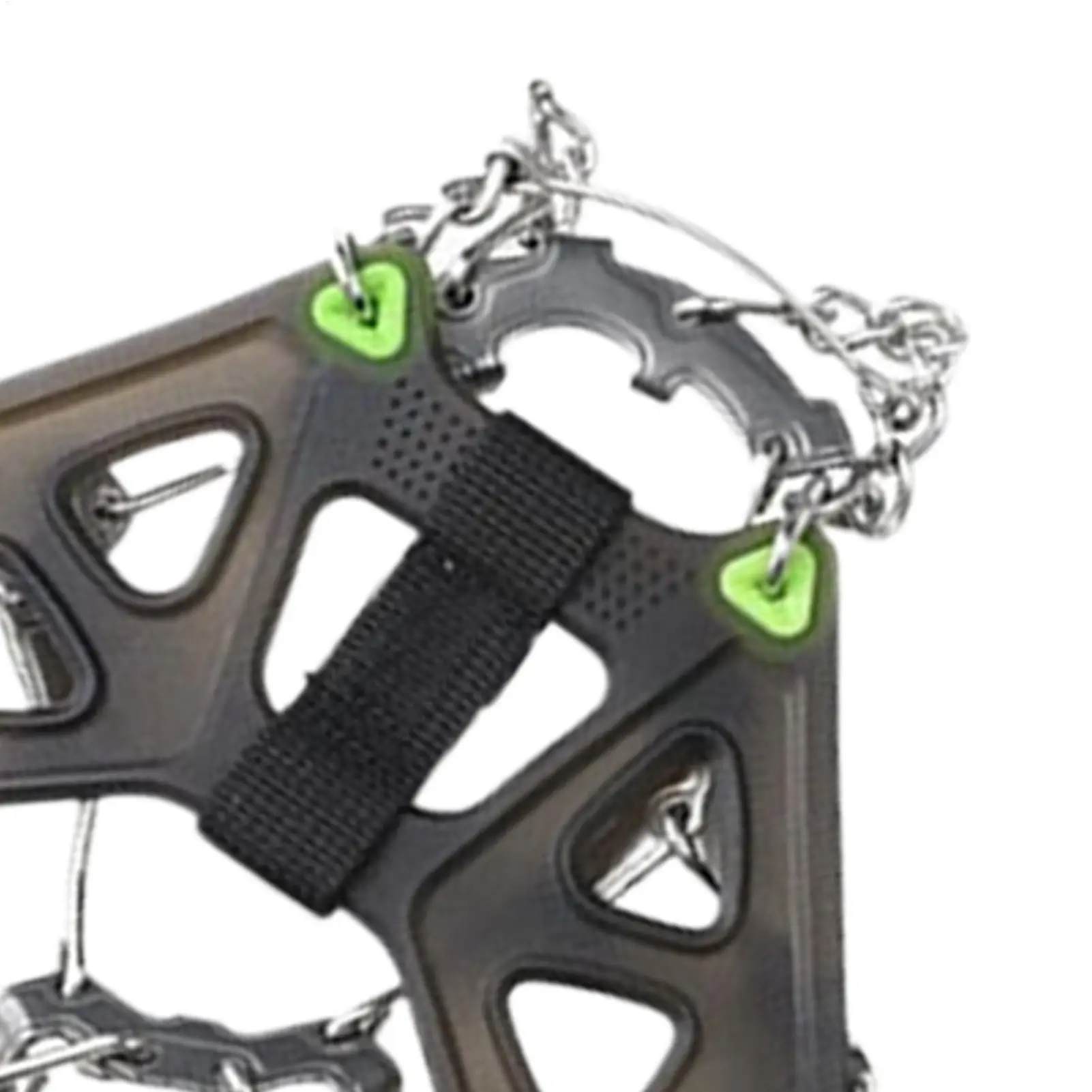 مقابض الجليد للأحذية مقاومة للحرارة مقابض الثلج المستقرة مرابط الجر لصيد الأسماك والتنزه والمشي وتسلق الجبال للنساء #5