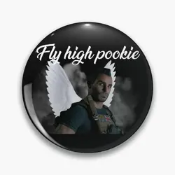 John Soap Mactavish Fly High Call Of D Soft Button Pin Clothes Funny Badge Lover Women Hat Metal Cartoon Jewelry Brooch Decor