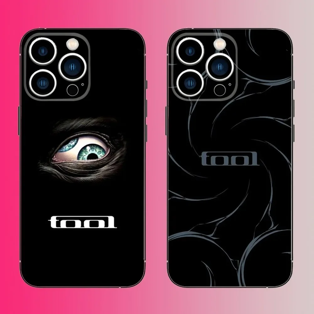 

Tool Band Rock Music Phone Case For iPhone 16,15,14,13,12,11,Pro,Max,Plus,Mini,X,XS,XR,8,7,6,S,SE Soft Black Case
