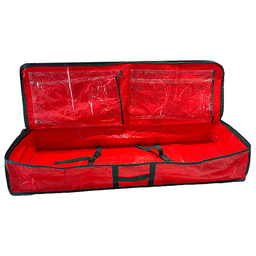 Caja de almacenamiento, bolsa pequeña para árbol de Navidad, organizador, contenedor, bolsa para árboles con asas, bolsas impermeables, papel de regalo