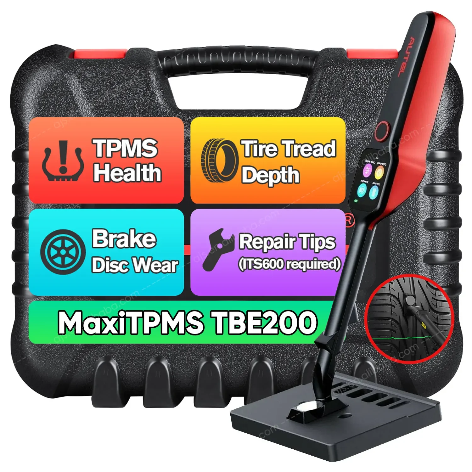 Autel MaxiTPMS TBE200 E Universal TBE200E Car TPMS Sensor Altar MX Sensor Programming Tool Car Diagnostic OBD2 Scanner