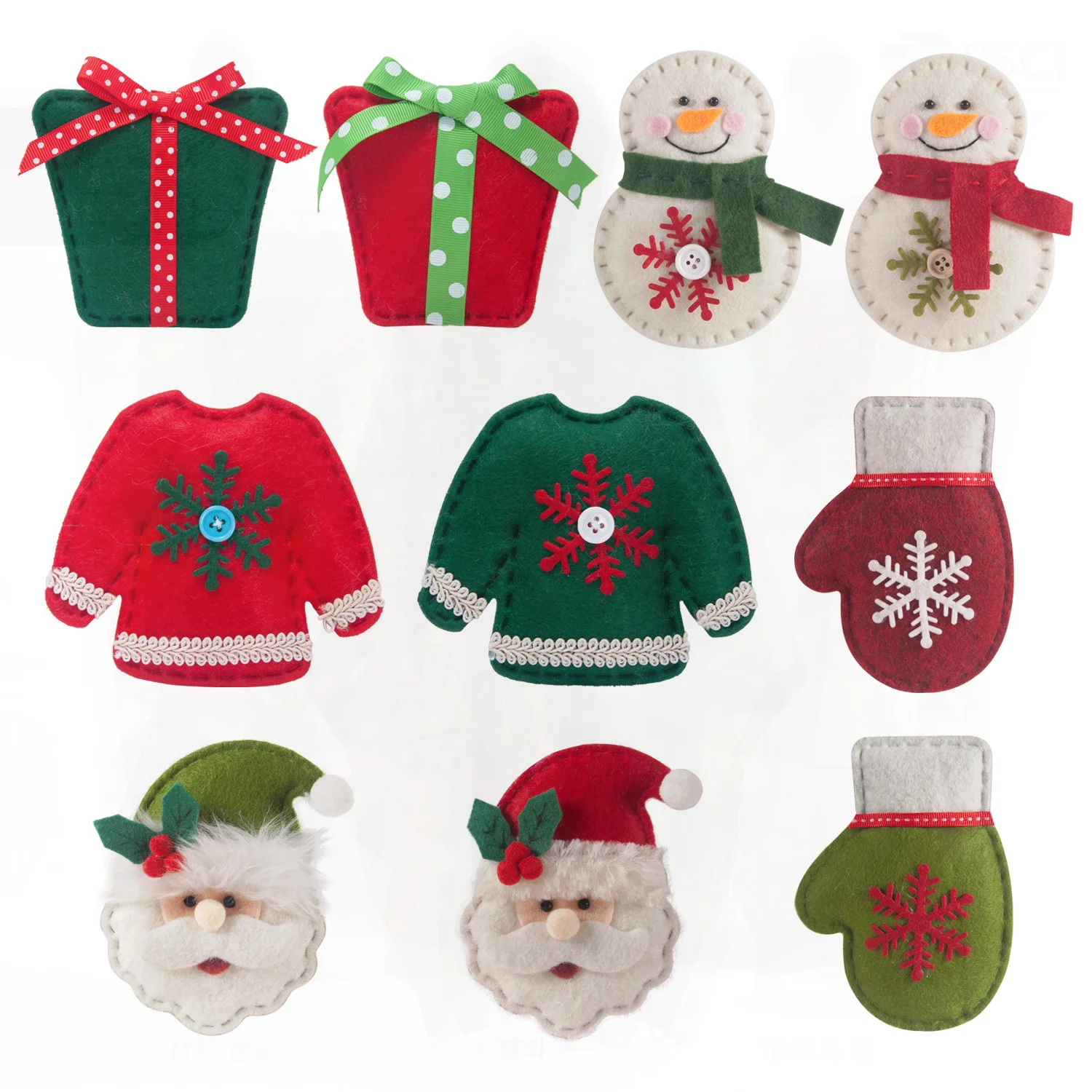 

Amazon Рождественская елка Подвеска Украшение Набор Ткань Мультяшные Подвесные Украшения для Праздника Декор Современный Минималистский Стиль