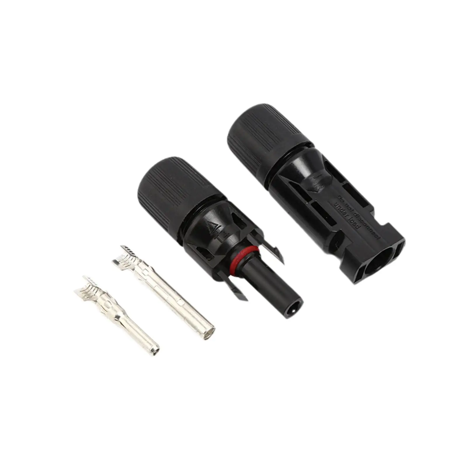 1 Pair Solar Panel Connectors Professional Dustproof Chassis Mount Repairing 2.5/4/6mm Solar Cable Connectors for Solar Cable