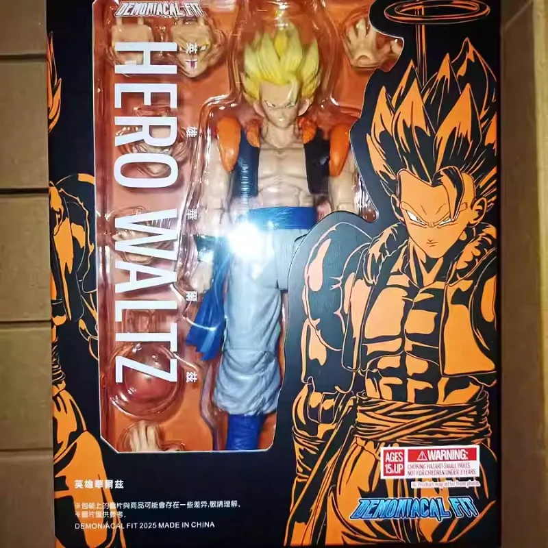 

【In Stock】Demoniacal Fit Dragon Ball SHF Super Saiyan SSJ Gogeta Anime Action Figure Custom Model Toys