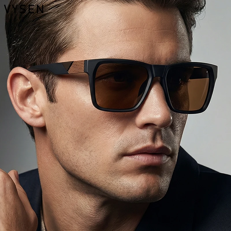

Polarized Square Steampunk Sunglasses Men 2026 Luxury Designer Vintage Black Shades Driving Sun Glasses Trendy Male Outdoor
