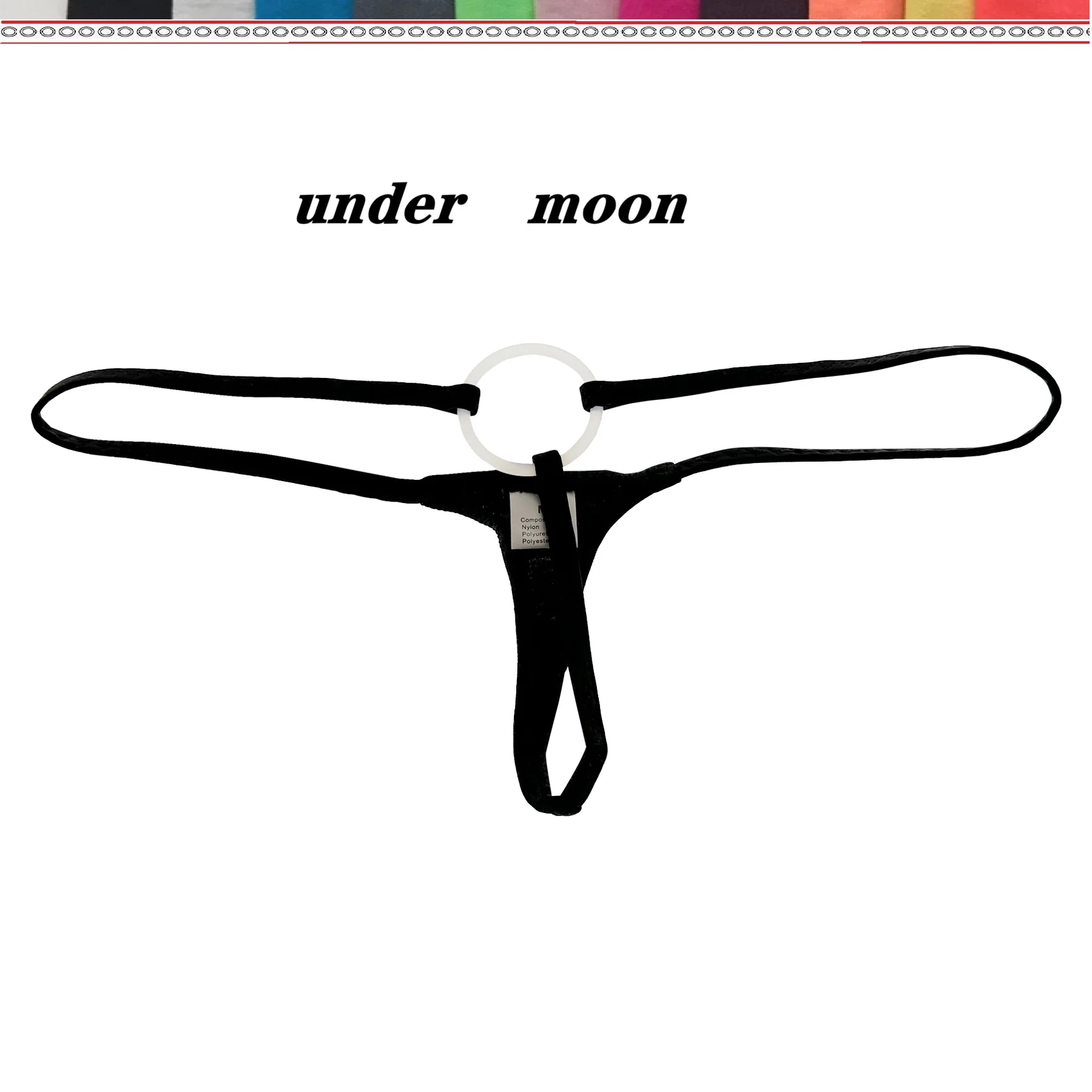 

Дышащее силиконовое кольцо унисекс, нижнее белье-стринги, простой дизайн, трусы-стринги для мужчин, сексуальные, удобные, без крышки