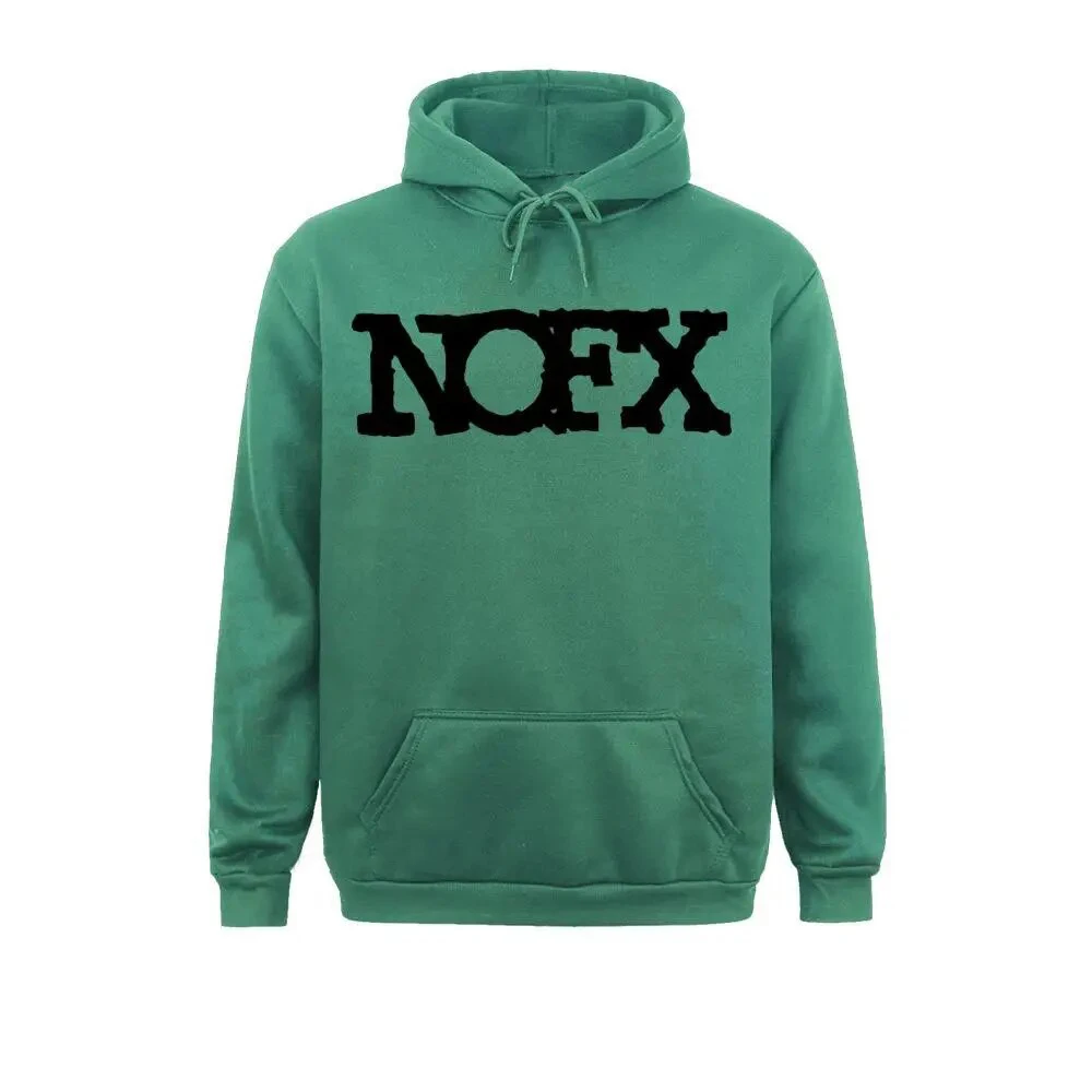 Nofx Rock Band Men\'s Hoodie Men\'s and Women\'s Fashion Simple Long sleeved Pullover Street Trend Harajuku Y2k Large Sweatshirt