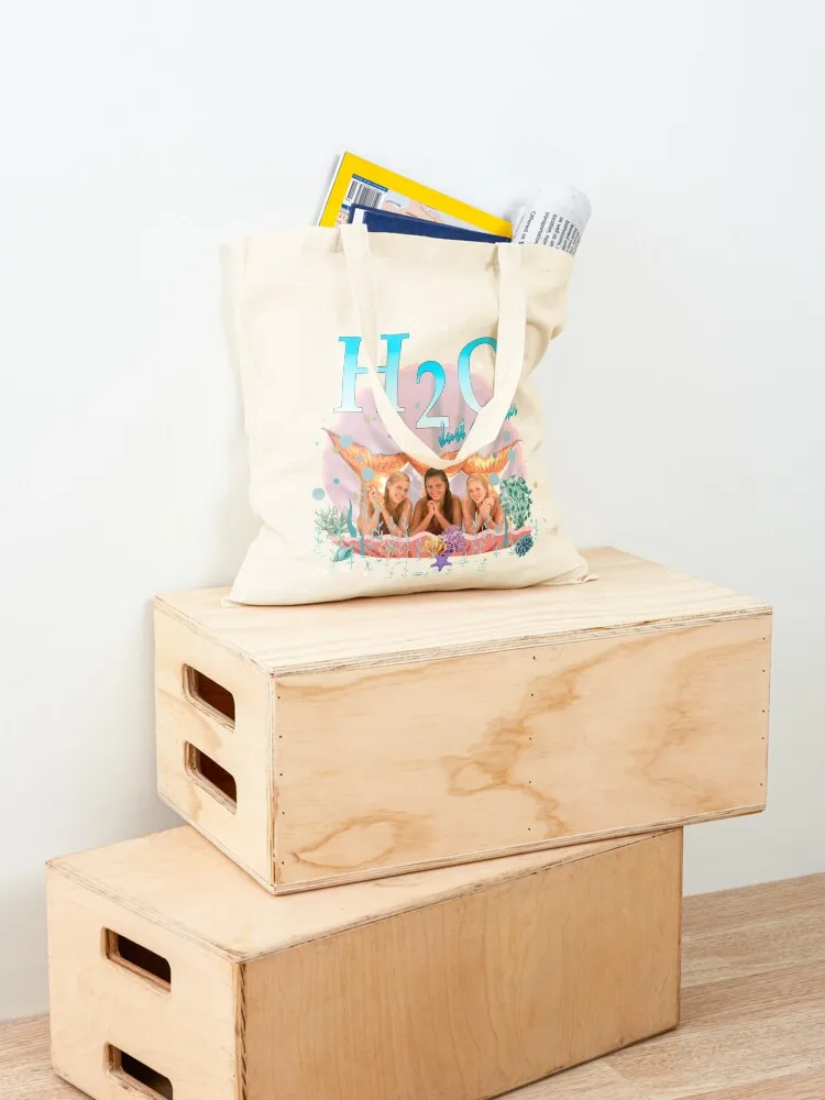 H2O Tote Bag tote bags cloth bags Shopper bag foldable reusable bag canvas tote bags