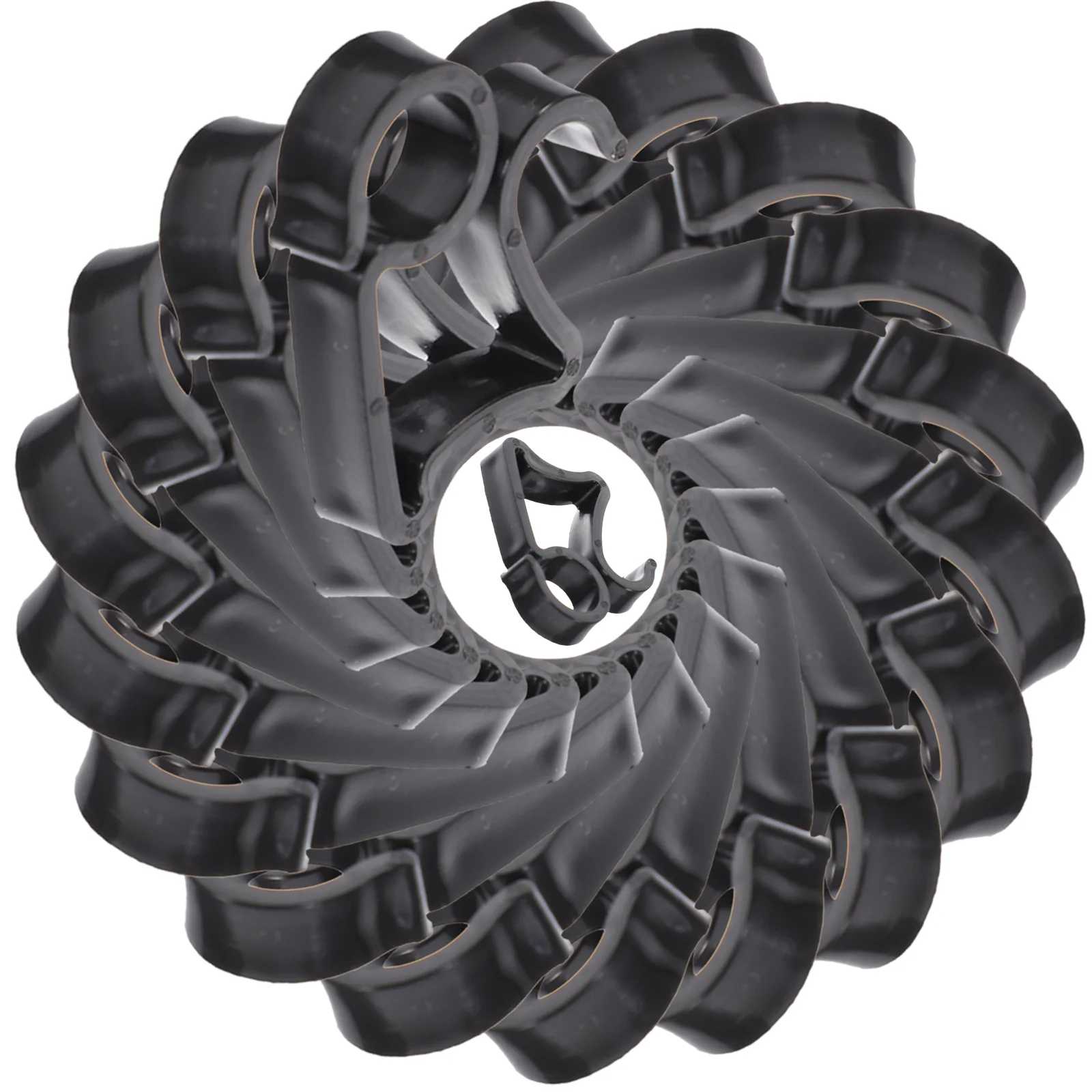 

100 Pcs Christmas Tree Lights String Hook Xmas Deck Clips Pp Hanger Hooks for Outdoor