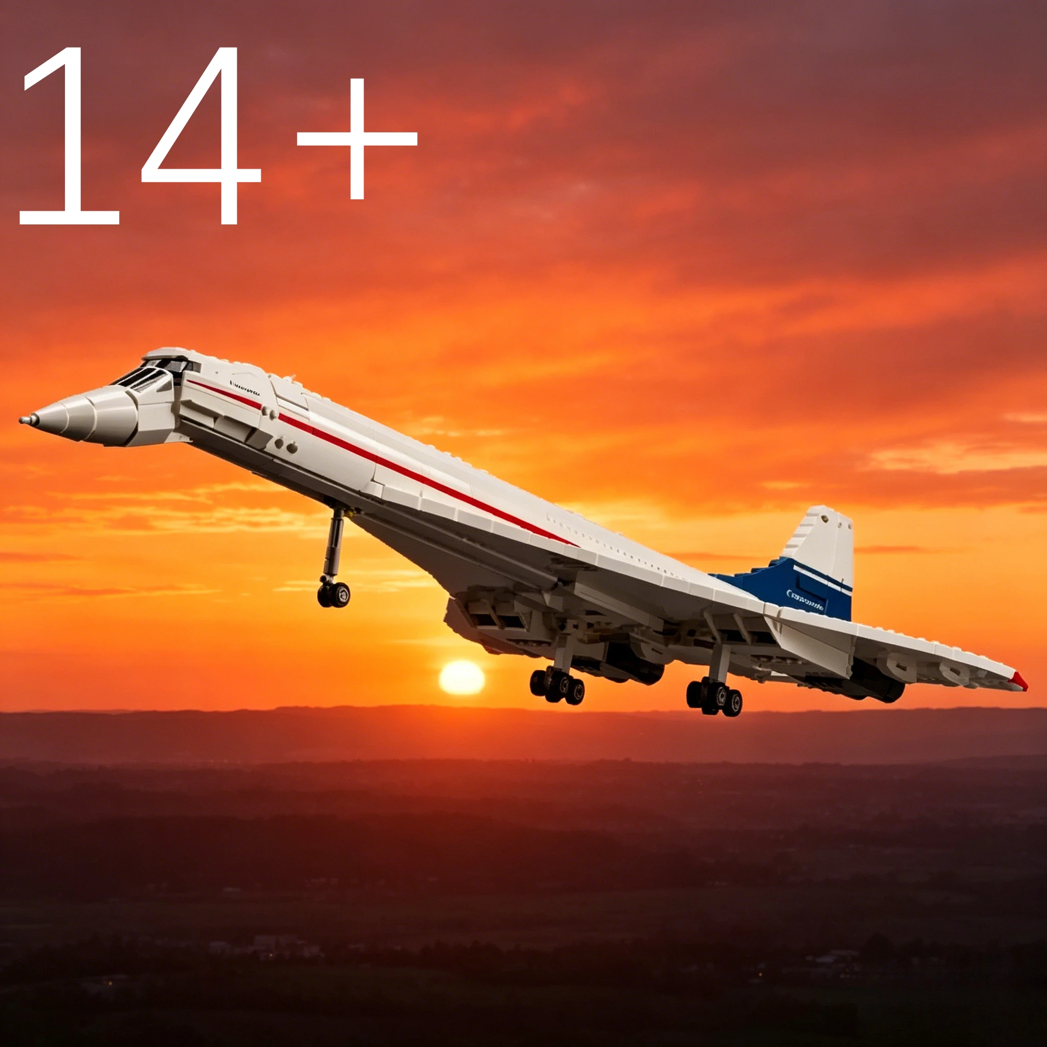 

Классический конструктор самолета Jet Airliner, 2083 детали, модель самолета для самостоятельной сборки, развивающая игрушка, подарок для детей и взрослых