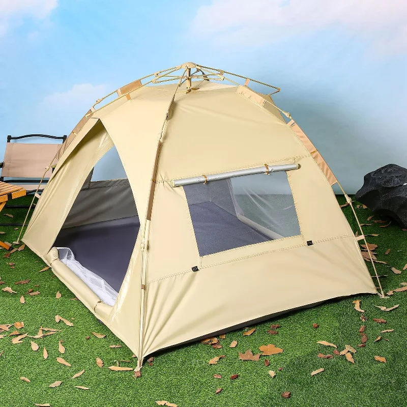 Outdoor camping tents, automatic tents, cross-border quick opening tents, beach sunshade tents, gifts
