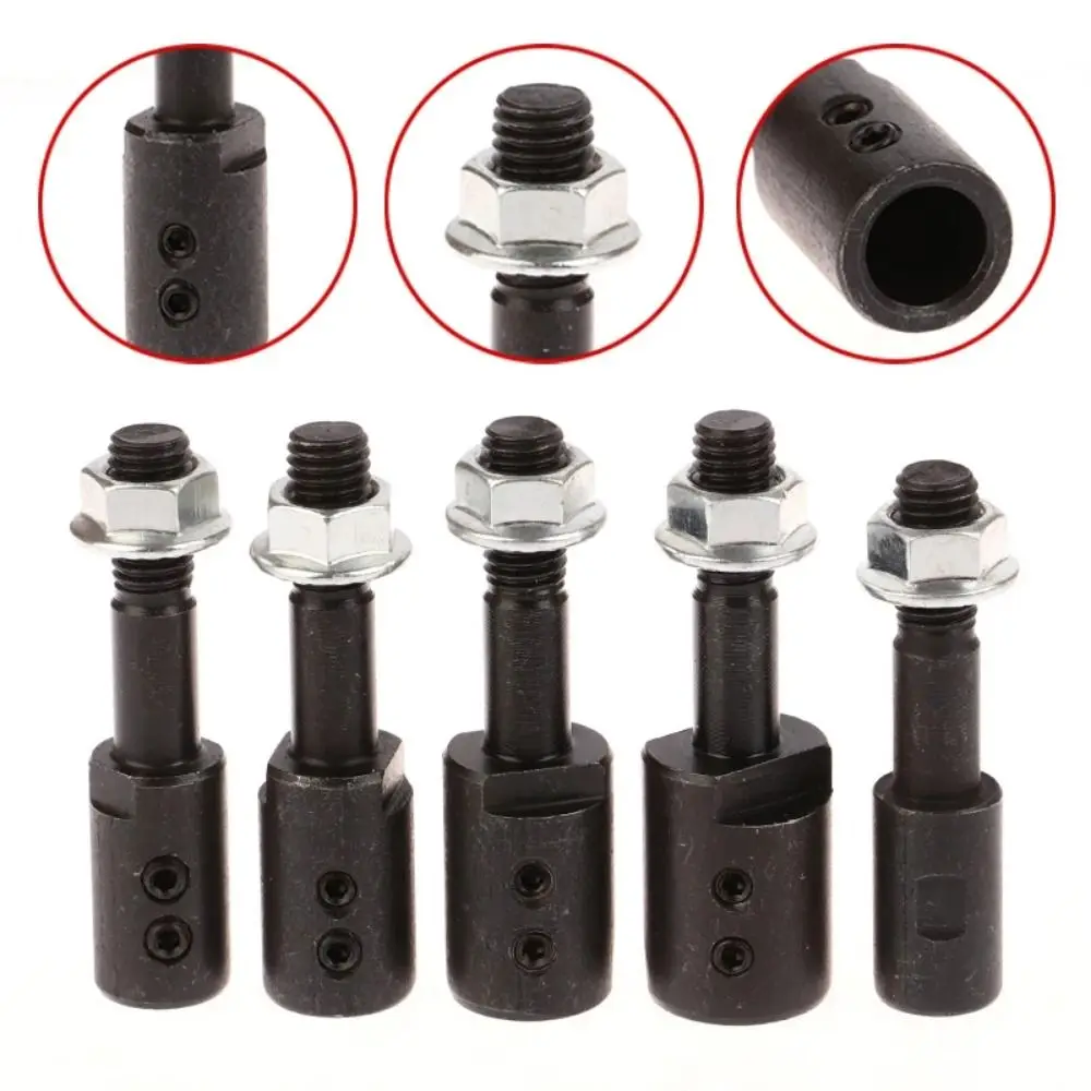 1Pcs Motor Bench Spindle Adapter Motor Accessories Grinding Rod Grinding Wheel Connecting Shaft Polishing Wheel 5-16mm